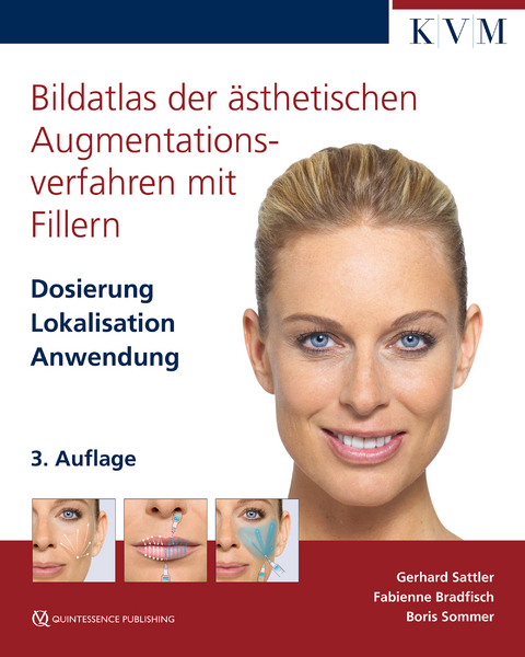 Bildatlas der &auml;sthetischen Augmentationsverfahren mit Fillern - Gerhard Sattler, Fabienne Bradfisch, Boris Sommer