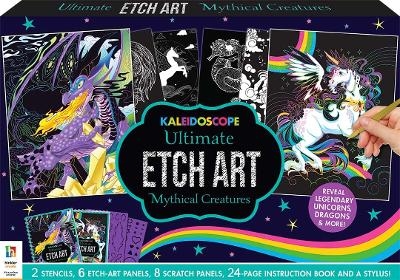 Kaleidoscope Ultimate Etch Art Kit Mythical - Hinkler Pty Ltd