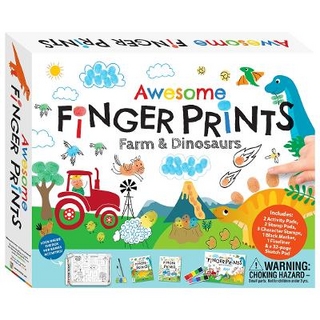 Awesome Finger Prints Farm & Dinosaurs