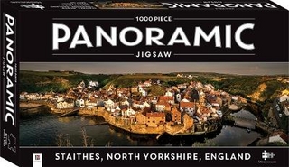 1000 Piece Panoramic Jigsaw Puzzle Straithes Village,England
