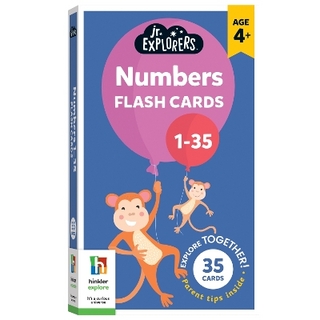 Junior Explorers Numbers Flash Cards