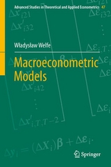Macroeconometric Models - Władysław Welfe