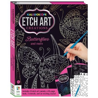 Kaleidoscope Etch Art Creations: Butterflies and More