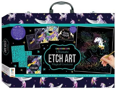 Kaleidoscope Ultimate Etch Art Carry Case Magical Creatures - Hinkler Pty Ltd