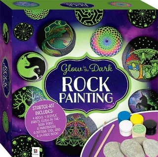 Glow-in-the-Dark Painted Rocks