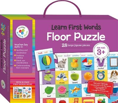 Learn First Words Building Blocks Floor Puzzles - 