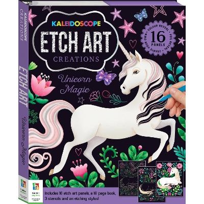 Kaleidoscope Etch Art Creations Unicorn Magic - Hinkler Pty Ltd