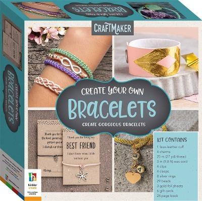 CraftMaker Create Your Own Bracelets Kit - Hinkler Pty Ltd