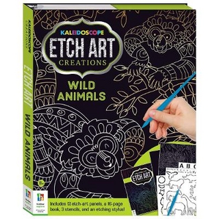 Kaleidoscope Etch Art Creations: Wild Animals and More