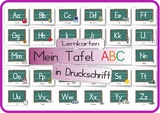 Mein Tafel ABC in Druckschrift - Helga Momm