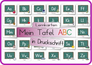 Mein Tafel ABC in Druckschrift