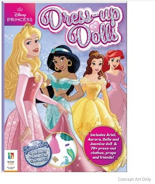 Disney Princess Dress-up Dolls Collection