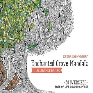 Enchanted Grove Mandala Coloring Book