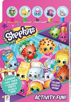 Shopkins Activity Fun 5-Pencil Set