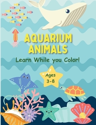Aquarium Animals Coloring Book