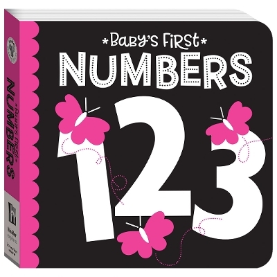 Building Blocks High Contrast Neon Baby's First Numbers - Hinkler Pty Ltd