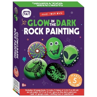 Curious Craft Glow-in-the-Dark Rock Paintings