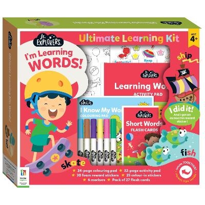 Junior Explorers I Know My Words! Ultimate Activity Kit - Hinkler Pty Ltd