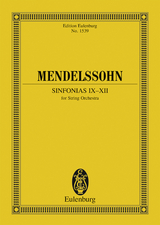 Sinfonias IX-XII - Felix Mendelssohn Bartholdy