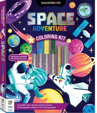 Kaleidoscope Coloring Space Adventure Kit