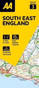 AA Road Map South East England - 