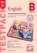 11+ English Year 5-7 Testpack B Practice Papers 5-8 - Curran, Dr Stephen C; MacKay, Katrina; Richardson, Andrea
