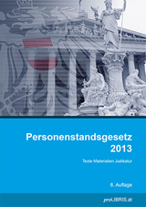 Personenstandsgesetz 2013