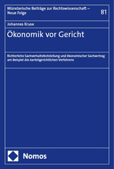 &Ouml;konomik vor Gericht - Johannes Kruse