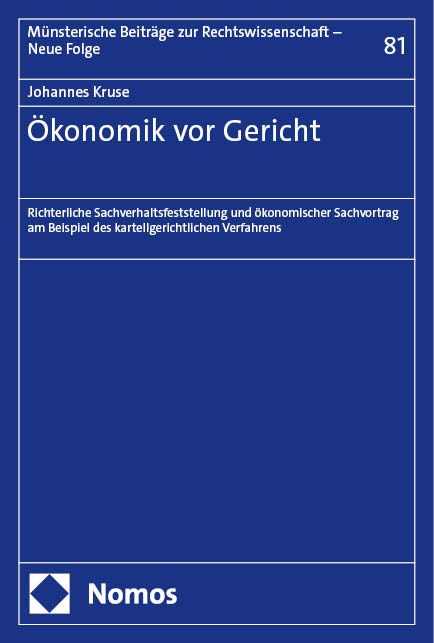 &Ouml;konomik vor Gericht - Johannes Kruse