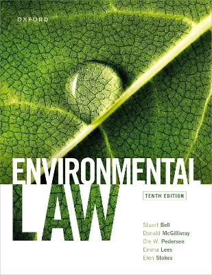 Environmental Law - Stuart Bell, Donald McGillivray, Ole Pedersen, Emma Lees, Elen Stokes