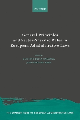 General Principles and Sector-Specific Rules in European Administrative Laws