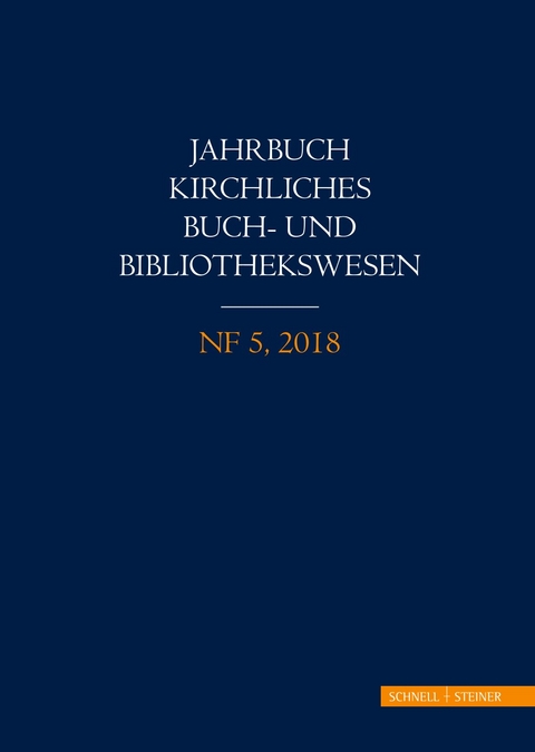 Jahrbuch kirchliches Buch- und Bibliothekswesen - 