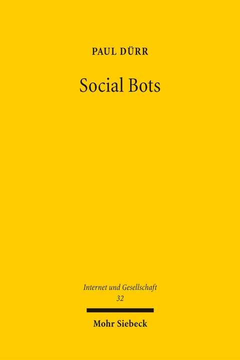Social Bots - Paul D&uuml;rr