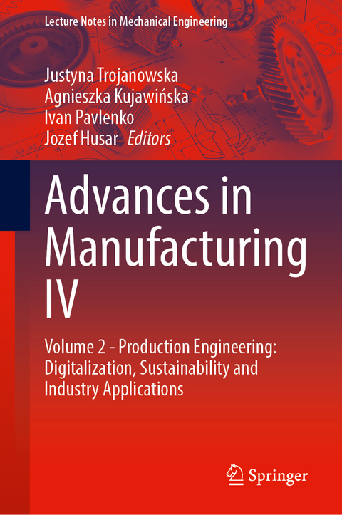 Advances in Manufacturing IV - 