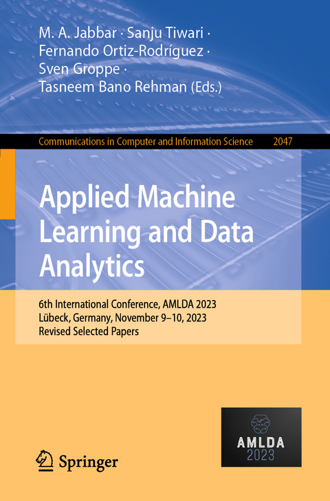 Applied Machine Learning and Data Analytics - 
