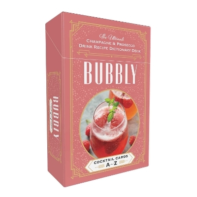 Bubbly Cocktail Cards A&ndash;Z -  Adams Media