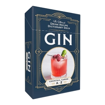 Gin Cocktail Cards A&ndash;Z -  Adams Media