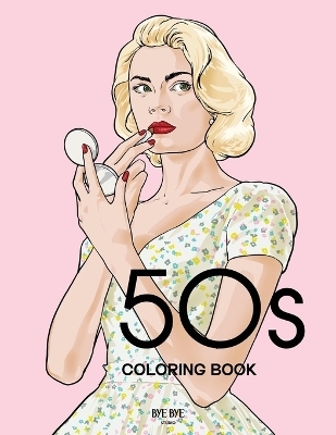 50s Coloring Book - Bye Bye Studio