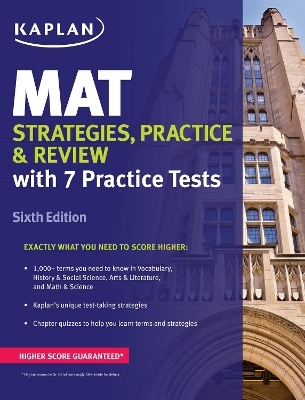 MAT Strategies, Practice & Review -  Kaplan Test Prep