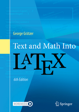 Text and Math Into LaTeX - Gratzer, George