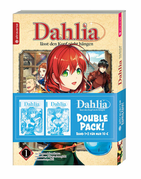 Dahlia l&auml;sst den Kopf nicht h&auml;ngen Double Pack 01 & 02 - Megumi Sumikawa, Hisaya Amagishi,  Kei