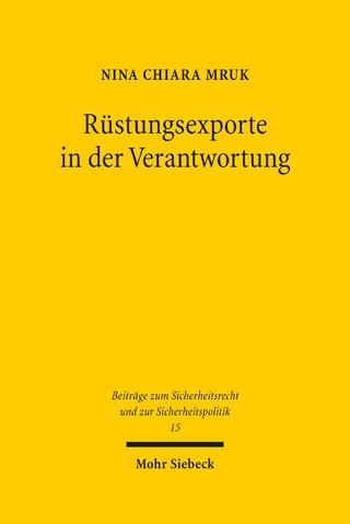 Rüstungsexporte in der Verantwortung