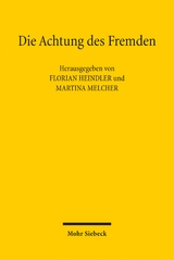 Die Achtung des Fremden - 