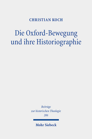 Die Oxford-Bewegung und ihre Historiographie