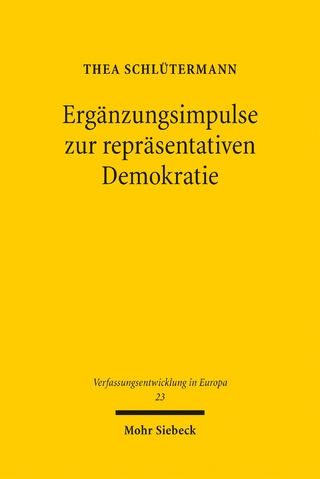Ergänzungsimpulse zur repräsentativen Demokratie