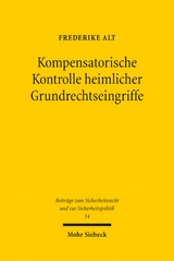Kompensatorische Kontrolle heimlicher Grundrechtseingriffe - Frederike Alt