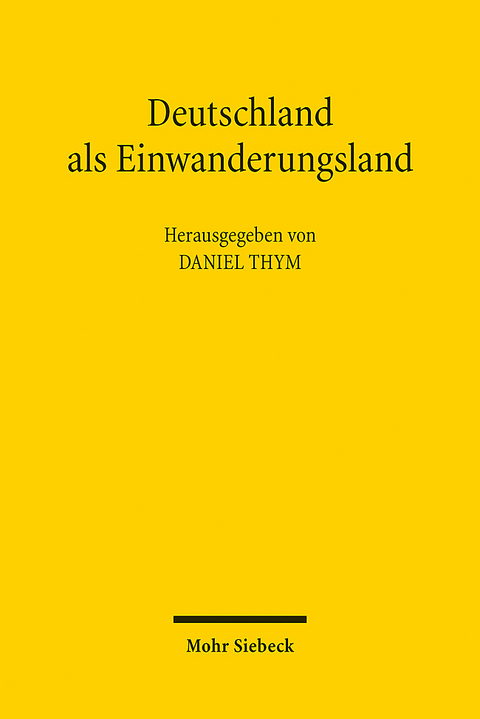 Deutschland als Einwanderungsland - 