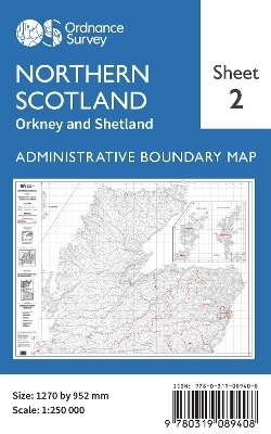 North Scotland -  Ordnance Survey