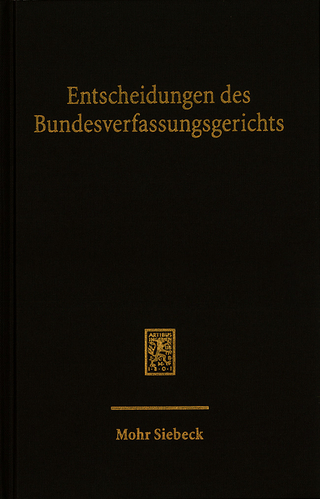 Entscheidungen des Bundesverfassungsgerichts (BVerfGE)