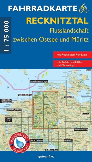 Fahrradkarte Recknitztal